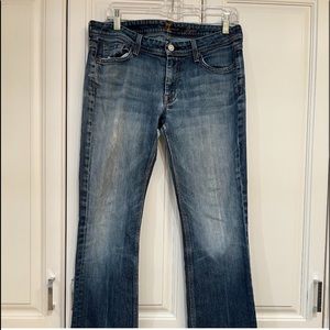 COPY - 7 for all mankind blue jeans 31
